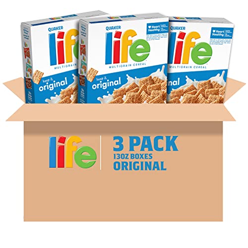 Quaker Life Breakfast Cereal, Original, 13oz Boxes (3 Pack) Deal