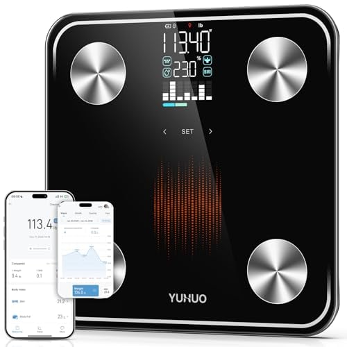 YUHUO Smart Body Composition Scale 4-Electrode