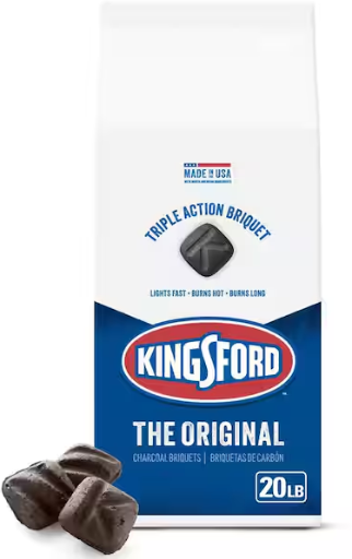 Kingsford Original BBQ Smoker Charcoal Grilling Briquettes (20 lbs)