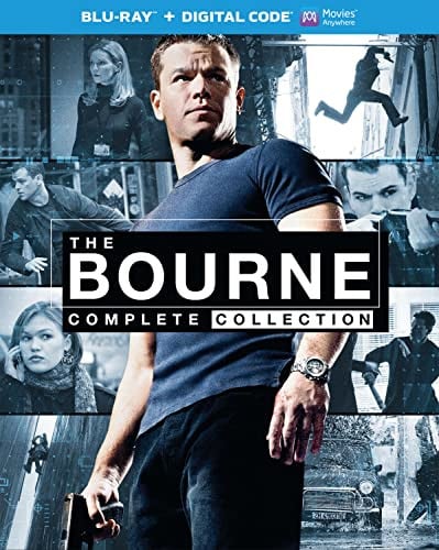 5-Film The Bourne Complete Collection Blu-ray + Digital HD