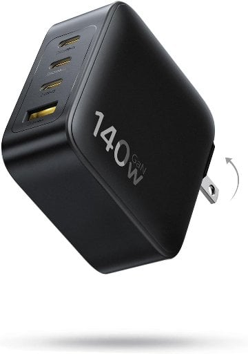 Baseus 4-Port 140W USB-C GaN Wall Charger Deal