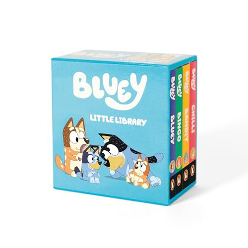 Bluey: Little Library 4 Board Book Box Set