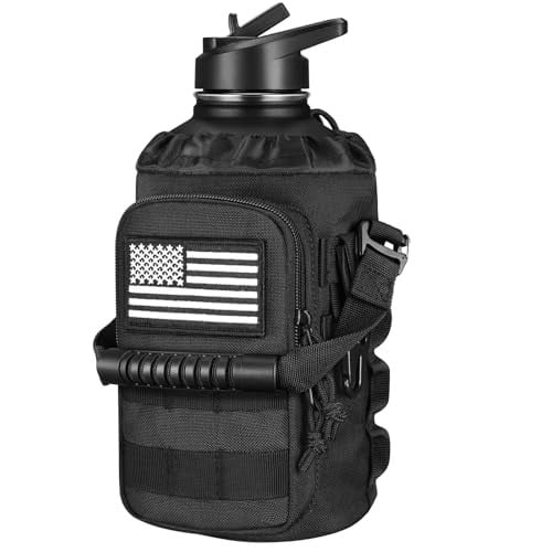 CVLIFE Insulated Water Bottle with Bottle Pouch