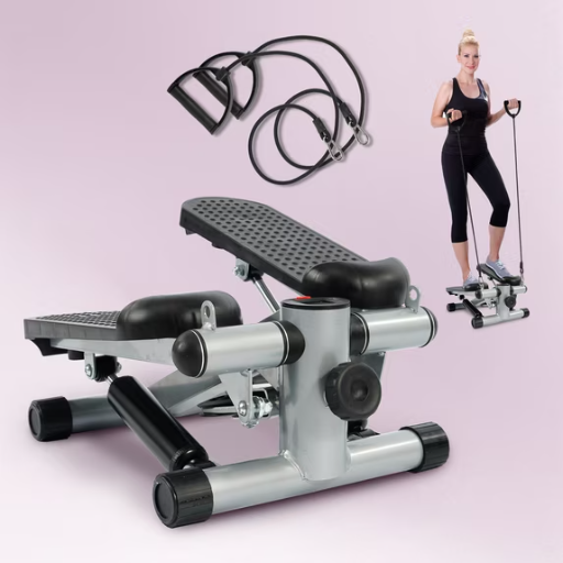 BalanceFrom Mini Stepper with Resistance Bands 300 lbs Capacity Deal