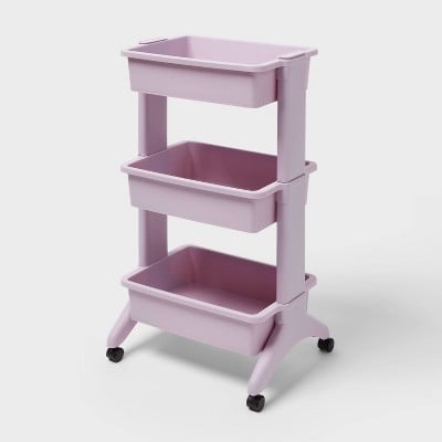 3-Tier Brightroom Portable Rolling Storage Utility Cart Deal