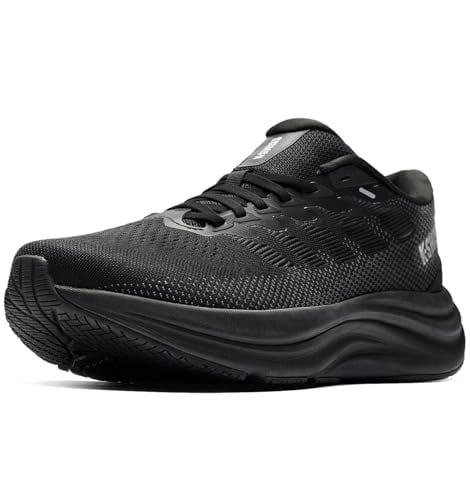 K-Swiss Men's Shadx Running Sneakers (Black)