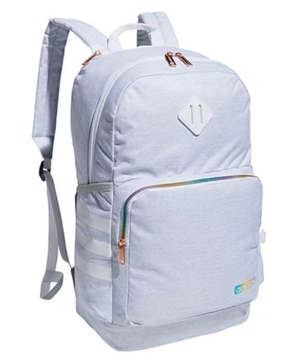 Adidas Classic 3-Stripes Backpack (White Copper)