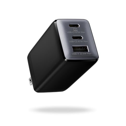 wedgear 67W 3-Port USB-C GaN Fast Charger Deal