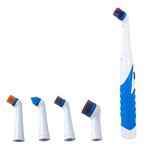 SOARING Electric Cleaning Brush w/4 Brush Heads  Deal