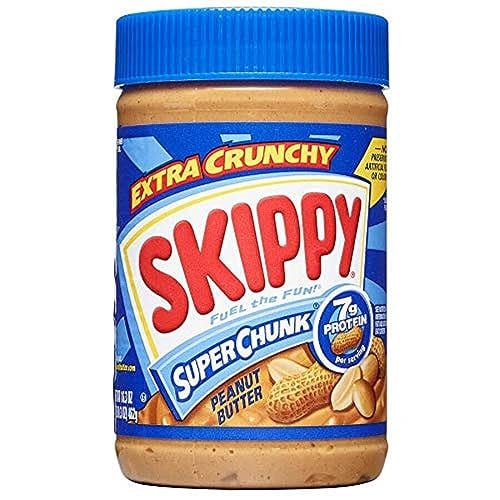 (Prime Deal) 12-Pack SKIPPY Super Chunk Peanut Butter Deal