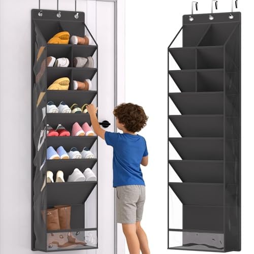 VERONLY Over-the-Door Shoe Organizer 16-20 Pair Capacity