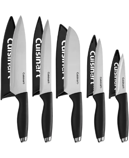 10-Piece Cuisinart Knife Set w/ Blade Guards