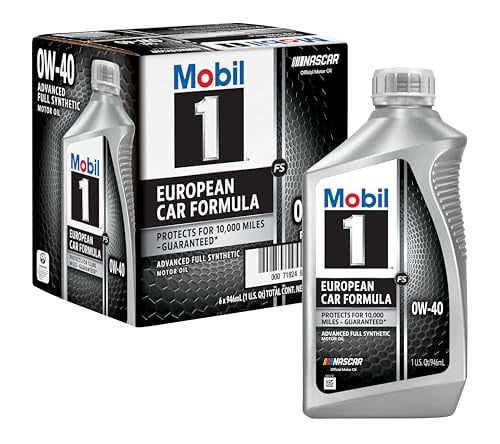 Mobil 1 FS European Car Formula Full Synthetic Motor Oil 0W-40 (6-Pack)