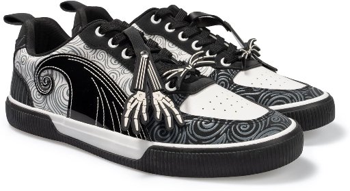 Men's Nightmare Before Christmas Low Top Sneaker
