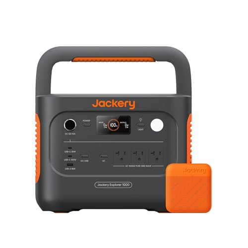 Jackery Explorer 1000 v2 Portable Power Station 1070Wh LiFePO4 Battery