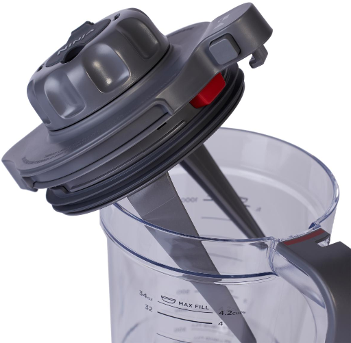 Ninja TWISTi High-Speed Blender Duo with Built-In Tamper - Red