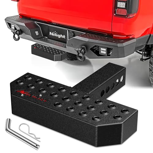 Nilight 11.9" Hitch Step with 2" Hitch Receiver