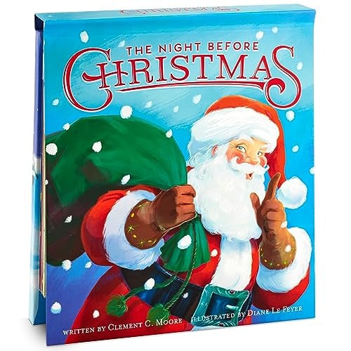Hallmark The Night Before Christmas Recordable Pop-Up Book with Lights Deal