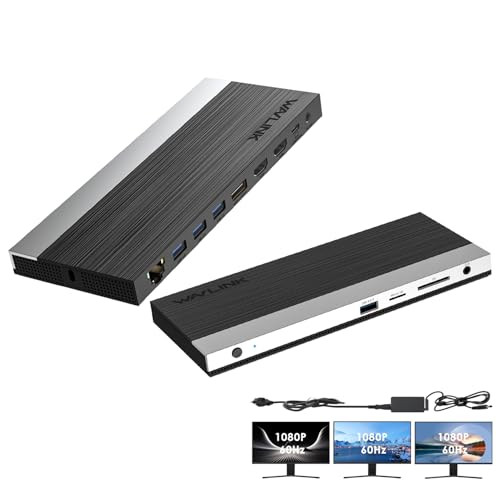 WAVLINK 4K USB-C & Ethernet Docking Station with 100W PD