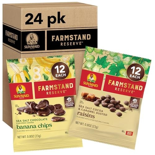 Sun-Maid Farmstand Reserve Variety Snack Packs 24-Count Deal