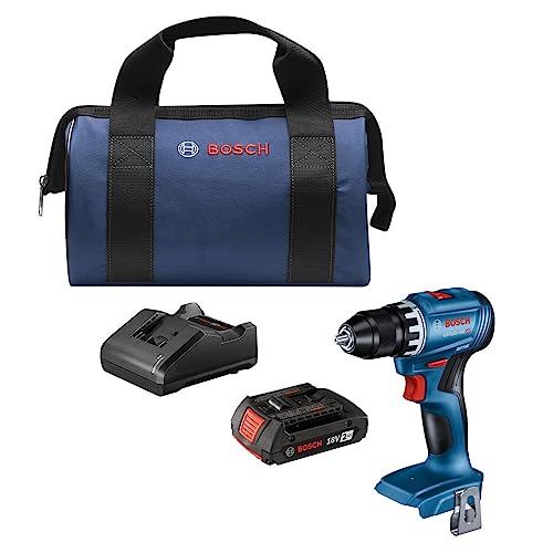 Bosch 18V Compact Brushless 1/2" Drill/Driver Kit with 2Ah Battery