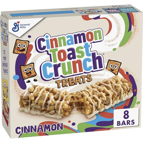 Cinnamon Toast Crunch Breakfast Cereal Treat Bars 8-Pack
