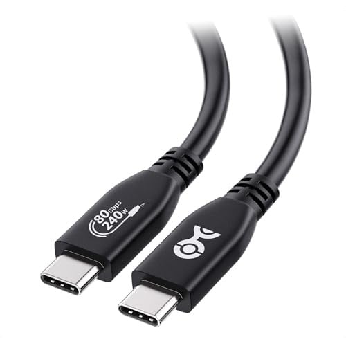 Cable Matters USB-IF Certified 80Gbps 240W USB 4 Thunderbolt Cable 4.9' Deal