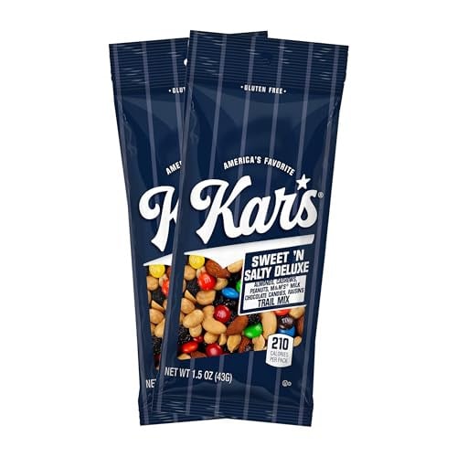 Kar’s Nuts Sweet ‘N Salty Deluxe Trail Mix, 1.5 oz – Individual Snack Packs, Pack of 18 Deal