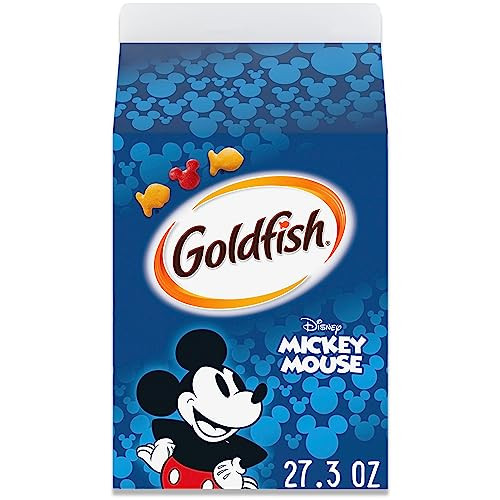 Goldfish Disney Mickey Mouse Cheddar Crackers 27.3 oz