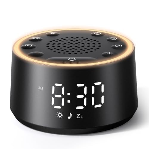 Dreamegg D1 Nova Sound Machine Alarm Clock
