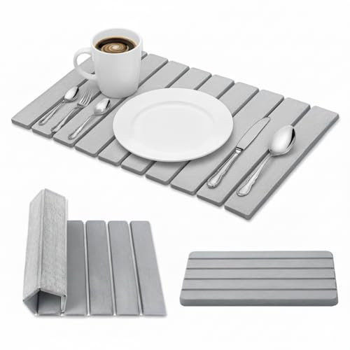 Large Stone Dish Drying Mat 2-Pcs