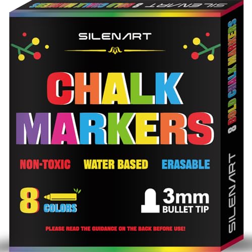 Liquid Chalk Markers 8-Pack