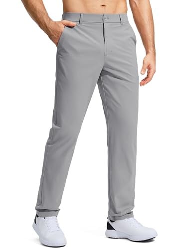 Pudolla Men's Lightweight Stretch Quick-Dry Golf Pants