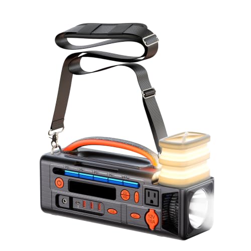 Portable Power Station 300W 296Wh Battery Generator