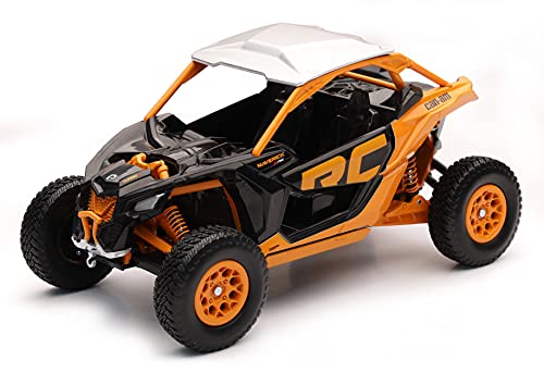 Can-Am Maverick X3 XRC Turbo ATV Orange and Black 1/18 Diecast Model Deal