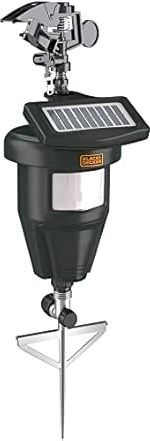 BLACK+DECKER Solar Motion-Activated Water Spray Animal Repellent