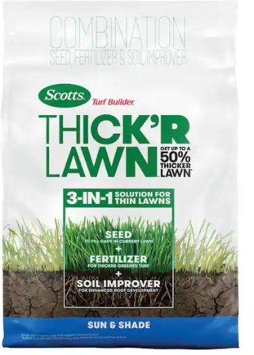 Scotts Turf Builder Thick'R Lawn Sun and Shade 12 lbs. Deal