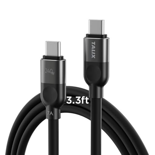 TALIX 3.3' 240W USB-C to USB-C Fast Charging Cable Deal
