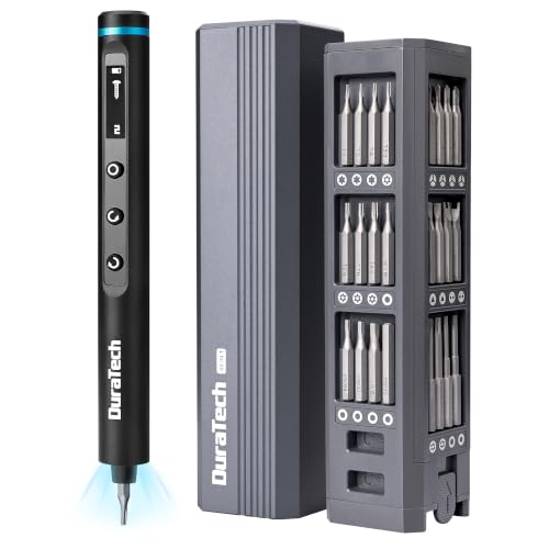 DURATECH USB-C Rechargeable 49-in-1 Mini Precision Electric SAE Screwdriver Set