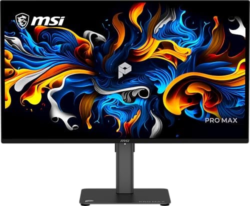 27" MSI PRO MAX 271QPX14G 2560x1440 QHD 144Hz QD-OLED Professional Monitor