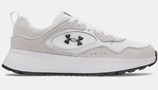 Under Armour Women's UA Mirage Sport Shoes (White / Halo Gray / Black) Deal