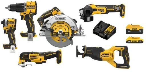 DEWALT 20V MAX 6 Tool Combo Kit