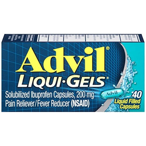 Advil Liqui-Gels Pain Reliever And Fever Reducer 40-Count Deal
