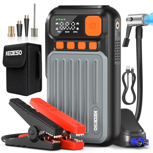KEDESO Jump Starter with Air Compressor 160PSI Deal