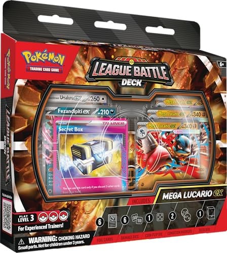Pokémon TCG: Mega Lucario ex League Battle Deck Deal