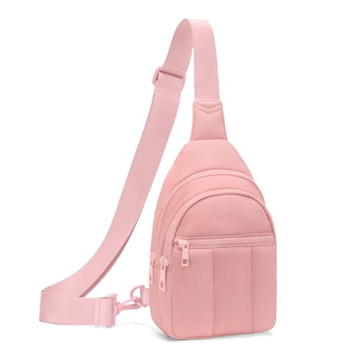 Viverte Quilted Puffer Crossbody Bag