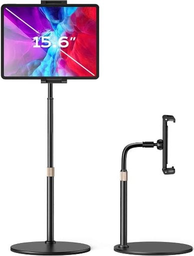 Adjustable Tablet and Cell Phone Telescoping Stand Up to 20in Deal