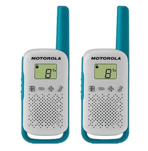 2-Pack Motorola Solutions T114 Two-Way Radios (Rechargeable, 22 Channel, 16 Mile)