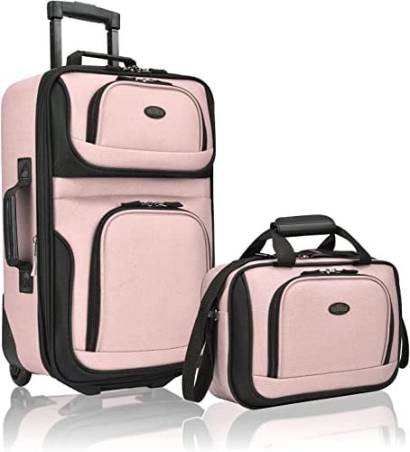 U.S. Traveler Rugged 21-inch Expandable Carry-On Luggage