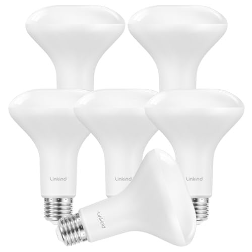 Linkind BR30 LED Flood Light Bulbs Indoor, 65W Equivalent Dimmable LED Recessed Bulbs, 6 Pack Warm White Deal
